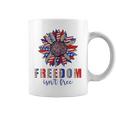 Freedom Isn’T Free Sunflower Memorial Day 4Th Of July Summer Coffee Mug
