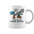 Funny Camping Fire Fact Smoke Follows 50 Shirt Coffee Mug