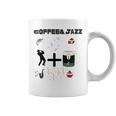 Funny Coolgiftcute Coffee Jazz Jazzmusiccoffeejazz Loverjazz Musicnashvillevintageguitar Coffee Mug