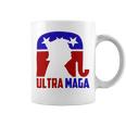 Funny Ultra Maga Gift For Americans Trump Biden Lover Coffee Mug