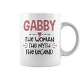 Gabby Grandma Gift Gabby The Woman The Myth The Legend Coffee Mug