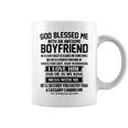 God Blessed Me With An Awesome Boyfriend Coffee Mug