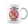 I Am A Mom Against Cat Girls Coffee Mug