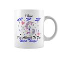 I Have Chronic Fatigue Syndrome Cfs Im Allowed To Do Weird Things Unicorn Blue Ribbon Chronic Fatigue Syndrome Support Cfs Awareness Coffee Mug