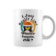 I Really Like Winter Penguin Ok Coffee Mug