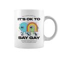 Its Ok To Say Gay Florida Lgbt Gay Pride Protect Trans Kids Coffee Mug