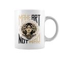 Make Art Not War Symbol Coffee Mug