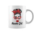 March Girl Women Face Wink Eye Bandana Birthday Gifts 548 Trending Shirt Coffee Mug