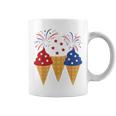 Memorial Day 4Th Of July Holiday Patriotic Ice Cream Coffee Mug