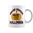 Miniature Schnauzer Halloween On All Hallows Night Coffee Mug