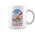 Nepal Himalayan Mountain Prayer Flags Coffee Mug