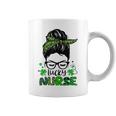 One Lucky Nurse St Patricks Day For Women Funny Nurse Coffee Mug