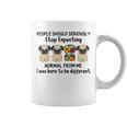 People Should Seriously Stop Expecting Shirt Pug Lovers Autism Awareness Month Shirts Coffee Mug