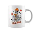 Skeleton It’S Fall Y’All Thanksgiving Funny Autumn Halloween Coffee Mug