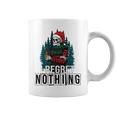 Skeleton Santa I Regret Nothing Christmas Coffee Mug