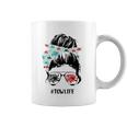 Tow Wife Life Messy Bun Messy Bun Hair Bandana Sunglasses Coffee Mug