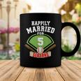5Th Wedding Anniversary  Baseball Couple  Coffee Mug