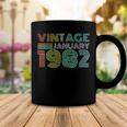40Th Birthday Vintage January 1982 Forty Years Old Coffee Mug Funny Gifts