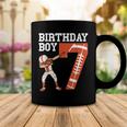 7 Years Old Boy Football Player 7Th Football Birthday Boys Coffee Mug Funny Gifts