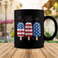 America 4Th Of July Popsicle Ice Cream Us Flag Patriotic Coffee Mug Funny Gifts