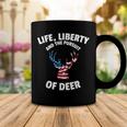 American Flag Deer 4Th Of July - The Pursuit Of Deer Coffee Mug Funny Gifts