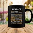 Andrade Name Gift Andrade Born To Rule Coffee Mug Funny Gifts