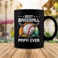 Best Baseball Papa Ever Baseball Lover Dad Coffee Mug Unique Gifts