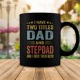 Best Dad And Stepdad Cute Fathers Day Gift From Wife V3 Coffee Mug Unique Gifts
