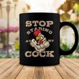 Chicken Chicken Chef Culinarian Cook Chicken Puns Stop Staring At My Cock V2 Coffee Mug Unique Gifts