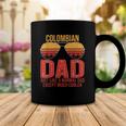 Colombian Dad Retro Sunglasses Colombia Fathers Day Coffee Mug Unique Gifts
