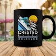 Crested Butte Colorado Retro Snowboard Coffee Mug Unique Gifts
