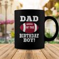 Dad Of The Birthday Boy Football Lover Vintage Retro Coffee Mug Unique Gifts