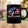 Dadasaurus Rex 4Th Of July Gifts Dinosaur Dad Us Flag T-Shir Coffee Mug Funny Gifts