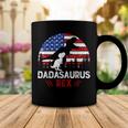 Daddysaurus Rex 4Th Of July Gifts Dinosaur Dad Us Flag T-Shi Coffee Mug Funny Gifts