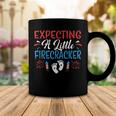 Expecting A Little Firecracker 4Th Of July Pregnancy Baby Coffee Mug Funny Gifts
