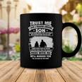 Father Grandpa Trust Me I Have A Freaking Awesome Son He Has Anger Issues 109 Family Dad Coffee Mug Unique Gifts