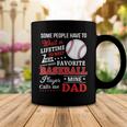 Favorite Baseball Player Calls Me Dad V3 Coffee Mug Funny Gifts