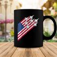 Fighter Jets Usa Flag 4Th Of July Fighter Jet Flag Coffee Mug Funny Gifts
