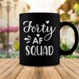 Forty Squad Forty Af Dad Mom 40Th Birthday Matching Outfits Coffee Mug Funny Gifts