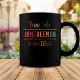 Free-Ish Since 1865 With Pan African Flag For Juneteenth Coffee Mug Funny Gifts
