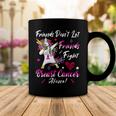 Friends Dont Let Friends Fight Breast Cancer Alone Pink Ribbon Unicorn Breast Cancer Support Breast Cancer Awareness Coffee Mug Funny Gifts