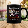 Friends Dont Let Friends Fight Kidney Cancer Alone Unicorn Orange Ribbon Kidney Cancer Kidney Cancer Awareness Coffee Mug Funny Gifts