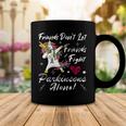 Friends Dont Let Friends Fight Parkinsons Alone Grey Ribbon Parkinsons Parkinsons Awareness Coffee Mug Funny Gifts