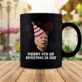 Funny Joe Biden Merry 4Th Of Christmas In July Usa Flag Coffee Mug Funny Gifts