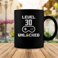 Funny Level 30 Unlocked Video Gamer 30Th Birthday Gifts Coffee Mug Unique Gifts