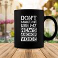 Funny News Anchor Tv Broadcaster Sarcastic Coffee Mug Unique Gifts