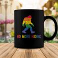 Gay Pride Support - Sasquatch No More Hiding - Lgbtq Ally Coffee Mug Unique Gifts