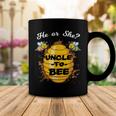 Gender Reveal He Or She Uncle To Bee Coffee Mug Unique Gifts