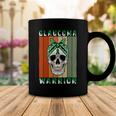 Glaucoma Warrior Skull Women Vintage Green Ribbon Glaucoma Glaucoma Awareness Coffee Mug Funny Gifts