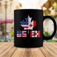 Happy Canada Day Usa Pride Us Flag Day Useh Canadian Coffee Mug Funny Gifts